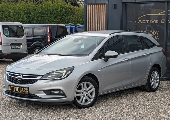 Opel Astra cena 36999 przebieg: 168000, rok produkcji 2016 z Mrocza małe 497